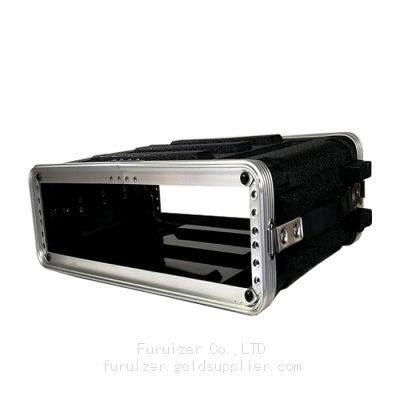 ABS-2UM 12”Waterproof and Stackable Light Weight Plastic Amplifier Aviation Case 2U Flight Rack Case photo-4