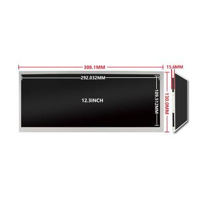 12.3 Inch LCD Display Screen 1920 * 720 Central Control Car Module HannStar LCD Screen HSD123KPW2-D10 photo-3
