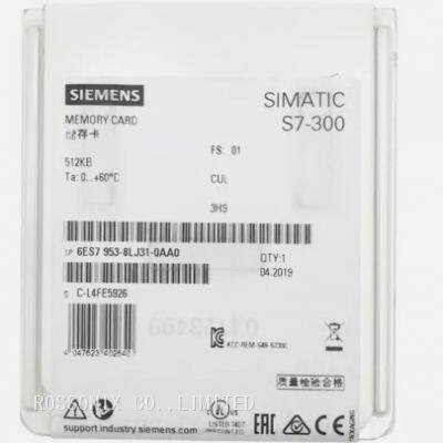 Siemens 6ES7 953-8LJ31-0AA0 Simatic S7 Memory Card New and Original