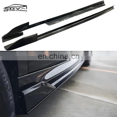 G06 X6 High Quality Carbon Fiber Side Skirt Side Lip Side Splitter G06 For BMW G06 X6