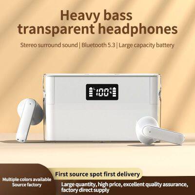TWS NEW Wireless Headset 5.3 Earphones Bt Headphones With Mic Earbuds Charger Box LED Display photo-3