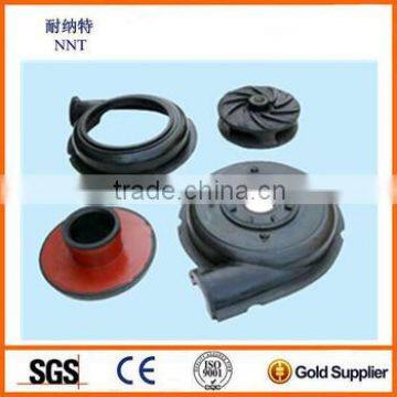 hot sale slurry pump rubber spare parts