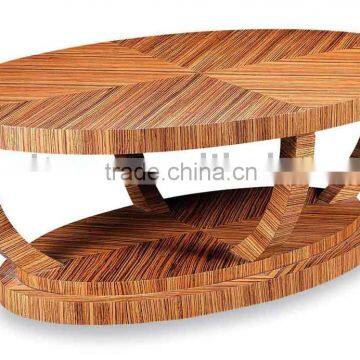 Zebra veneer coffee table PFD459