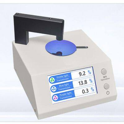 999D Spectrum Lens Transmission Meter for Anti-blue Eyeglasses With UV400 VLT Blue & Violet Light Transmission photo-2
