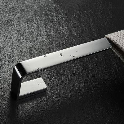 Manufacturer Towel Bar 304 Stainless Steel Towel Shelf Bath Towel Rack Bathroom Accessories photo-2