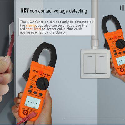Vici CM-2018 AC DC Clamp Meter With LPF Loz Rel T-RMS NCV Tests photo-5
