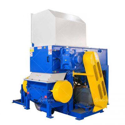 Plastic Blue Barrel, Pallets, Plates Hard Plastic and Films, Bags, Foil Plastic Single Shaft Shredder Machines photo-3