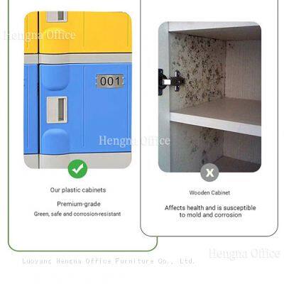 Custom Color ABS Plastic School Cubby Lockers, DIY Modular Child-Safe Storage, 100% Recyclable Material for Kindergarten/Primary School- OEM/ODM photo-5