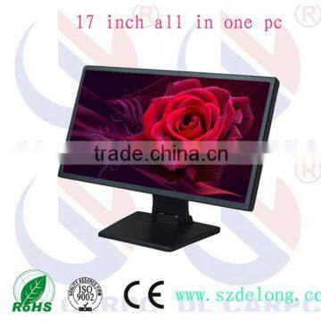 17 Inch fashion style all in one touch screen very cheap desktop computers on sale