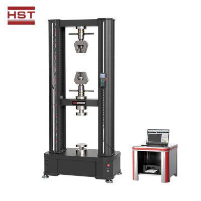 100KN Double Columns Computer Control Electronic Universal Testing Machine HST WDW-100E Class 0.5 Taiwan DELTA AC Servo Motor