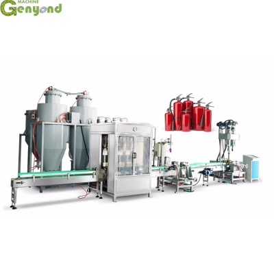 Fire Rating Pure Water Extinguish DCP ABC Dry Chemical Power Afff Foam Fire Extinguisher Filling Machine