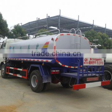 2015 Good quality Dongfeng water sprinkler for garden,6T transportation water tank truck