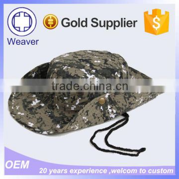 Custom Camo Bucket Hat With String / Design Your Own Fishing Cap