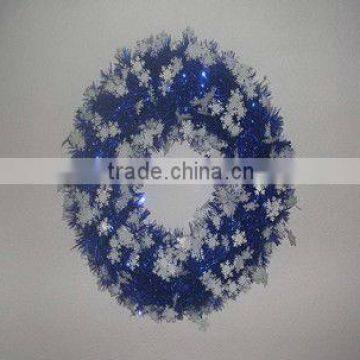 Tinsel Holographic Wreaths