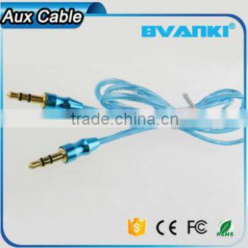 New Products 2016 3.5mm Audio Cable for Car Audio Aux 3.5mm Usb Cable, 3.5mm Stereo Male to Male Audio Aux Cable Free Samples Supplier's Choice photo-2