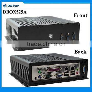 DBOX525A Industrial Fanless Mini PC With Intel Atom D525 CPU