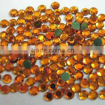 Rhinestone Hot Fix Iron on SS10(3mm) Fireopal Rhinestud CAN BE APPLIED ON ANY DIY CRAFTS