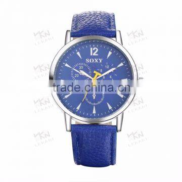 Custom design your own watch, Fashion blue quartz watch                        
                                                Quality Choice
                                                    Most Popular