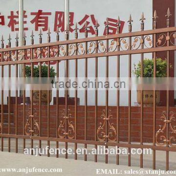 Decorative prefabricated steel fence for villa and garden DK004