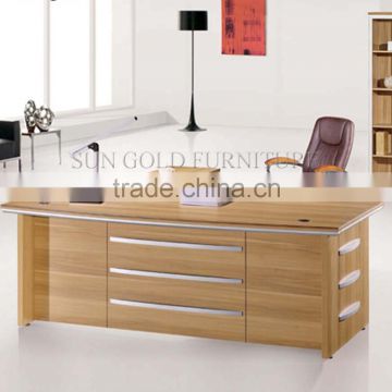 High end modern fashion wooden Melamine particle board office desk (SZ-OD321)