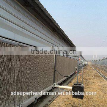 automatic poultry Cooling pad system