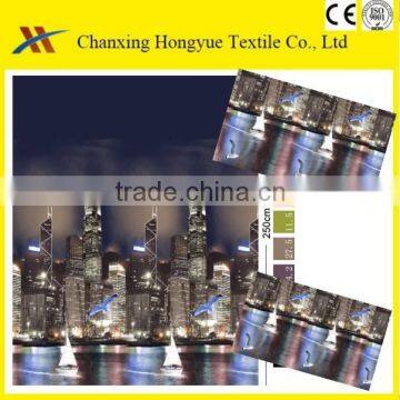 Beautiful Building Designs Microfiber brushed printed home textile fabrics with disperse printing for making bedding,bedsheets