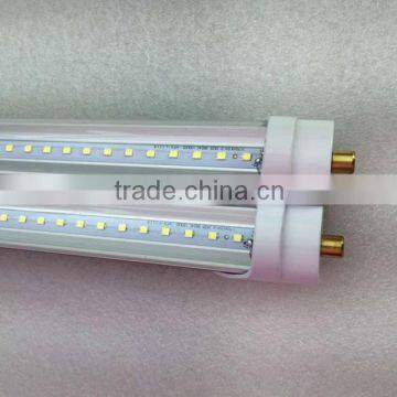 Shenzhen Victory Lighting 8 Foot T8 44W 60W FA8 Single Pin Led Tube Light 7000K Clear/stripy/Milky Cover photo-2