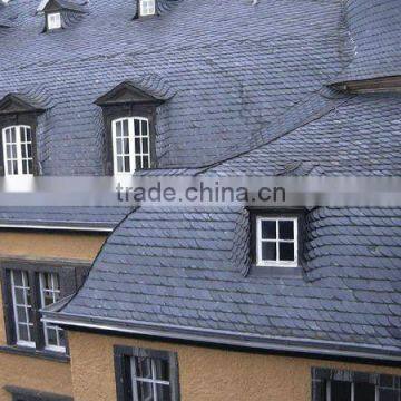 natural black roof slate tiles