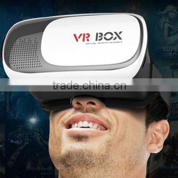 China supplier smart phone VR glasses for 3D games videos ,2nd generation 3d vr box