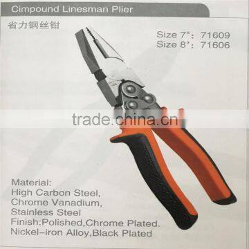 High quality Cimpound Linesman plier