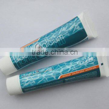 empty 5 layers plastic laminate tube for toothpaste packaging