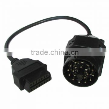 20 Pin to 16 Pin OBD 2 Diagnostic Connector Adapter Cable for BMW