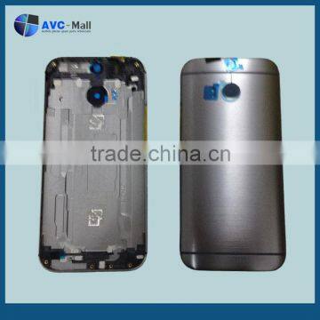 replacement back battery cover for HTC One M8 silver