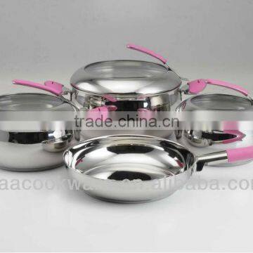 304 Stainless Steel Cookpot 7pcs Set photo-1