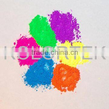 Bright colors fluorescent pigment supplier, fluorescent colorants powder