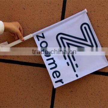Custom Cheap Polyester Car Window Flag for Advertising