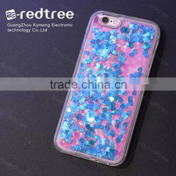 High Quality Liquid Mobile Phone Cover Case for Apple Iphone g5 , 6 ,6s