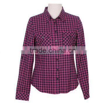 Pink lady tops shirts designs dress female apparel suppliers guangzhou factory
