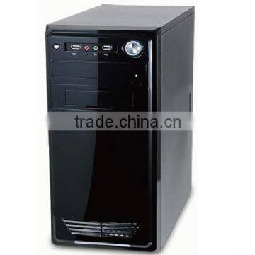 Hight quality new custom shining panel ATX computer case