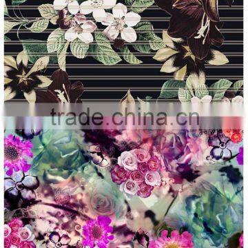 Digital Print Viscose Fabric / Rayon Fabric Price photo-4