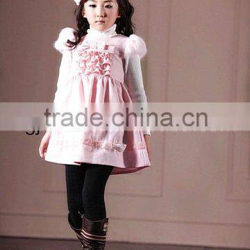 New fashion korean woolen short sleeve baby garment for fur