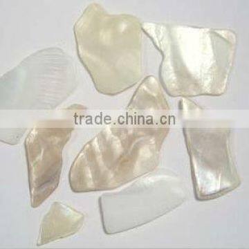 Long life White irregular Mother of Pearl Mosaics