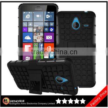 Keno Free shipping Rugged Hard Robot Back Cover Stand Holder Kickstand Case for Nokia Lumia 640 XL