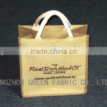 fashion shopping jute bag