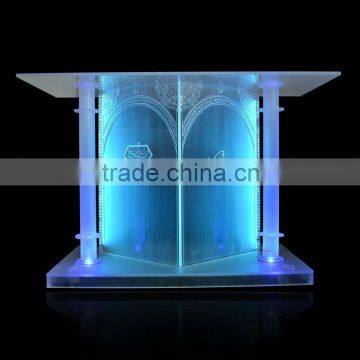 High Quality Acrylic Bar Table With Lights,DJ Table for Bar photo-4