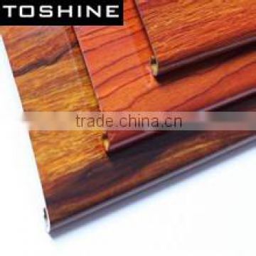 Hot Sell Electrophoretic Wood Grain Aluminum Profile for Construction From Manufacturer