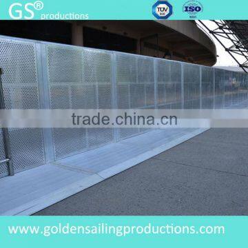 Hot selling Aluminum crowd barrier, crowd control barricade for sale