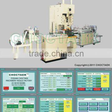 Hot-sale airline aluminium foil food container production line