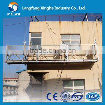 800kg mast climbing work platform / zlp800 construction suspended platform/electric cradle