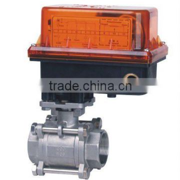 three pieces ball valve